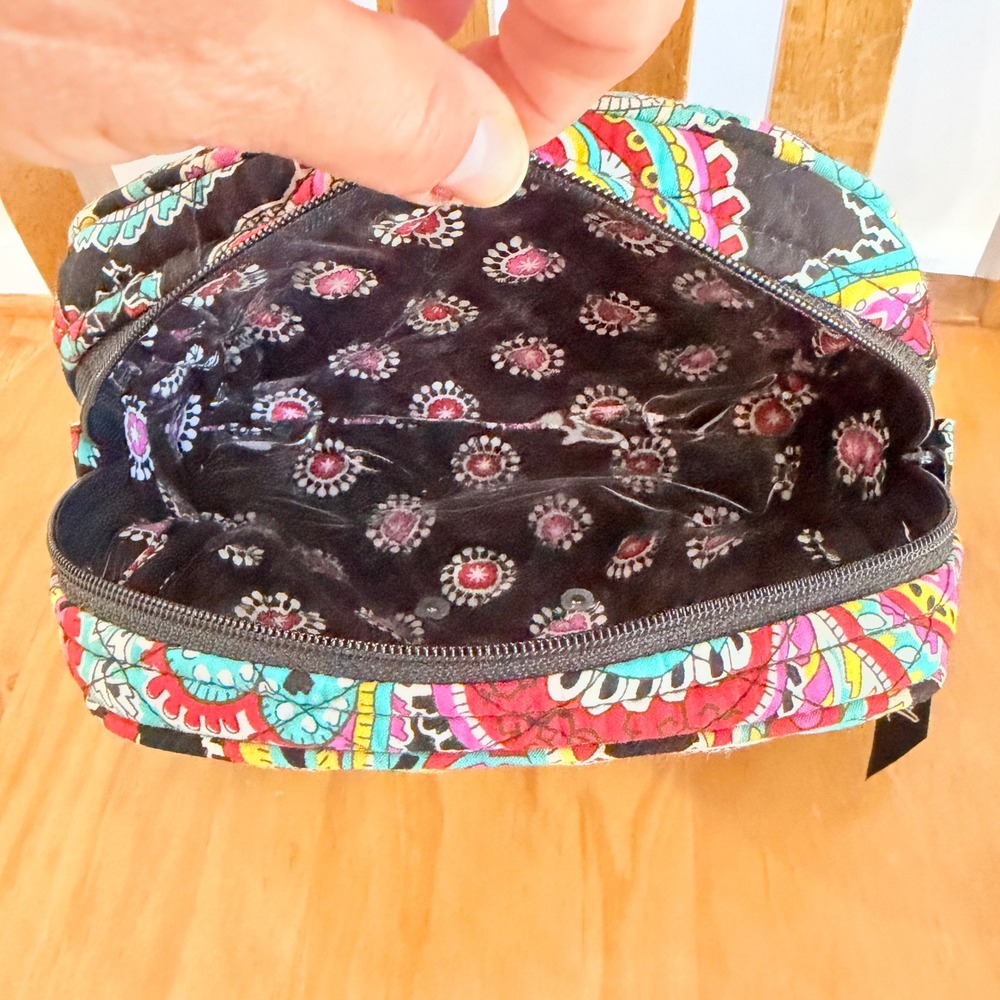 Vera Bradley Parisian Paisley 3 Piece Travel Set Weekender and Cosmetic Bags - Picture 16 of 16